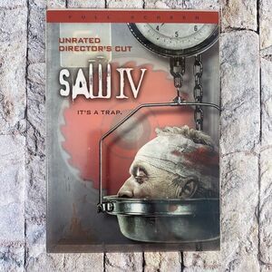 Saw IV Unrated Directors Cut Full Screen Version Lions Gate